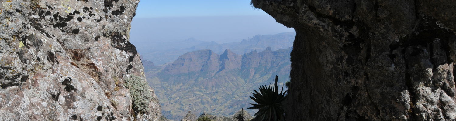 THE SIMIEN MOUNTAINS-GOD'S CHEZ PLAYING GROUND