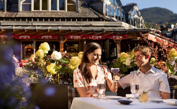 Whistler village, Dining in Whistler, canada Whistler village, Dining in Whistler, canada