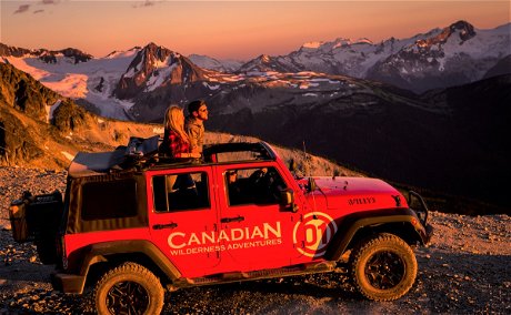 Canadian Wilderness Whistler BC Jeep 4x4 Tours
