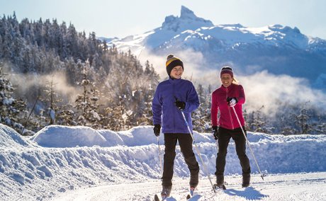 Cross country / Nordic skiing in Whistler Canada Cross country / Nordic skiing in Whistler Canada