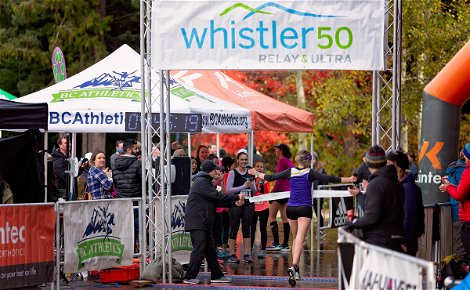 Whistler 50 Relay & Ultra event, canada