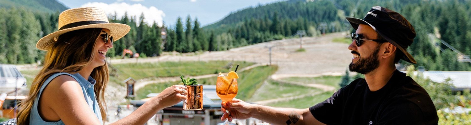 Dining in Whistler, Canada