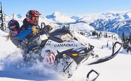 Snowmobile Tours, Whistler Canada