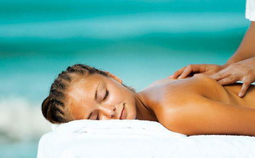 Spa pampering treatment with massage at Dolphin Island Spa pampering treatment with massage at Dolphin Island