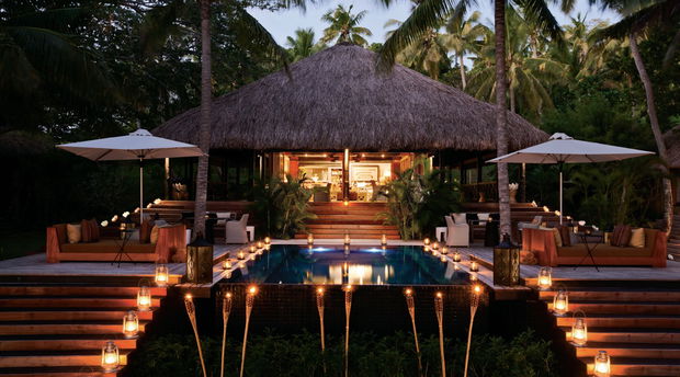 Private Fiji exclusive beach side resort