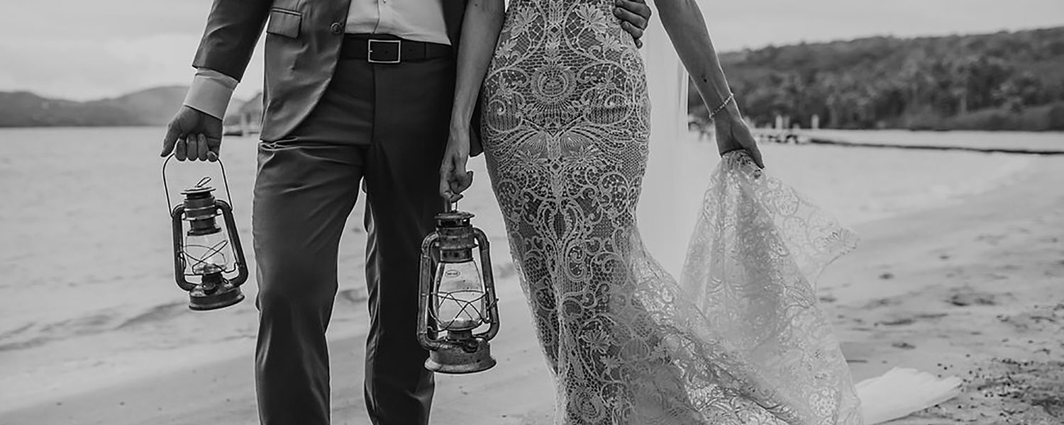 A magical wedding photo location in Fiji