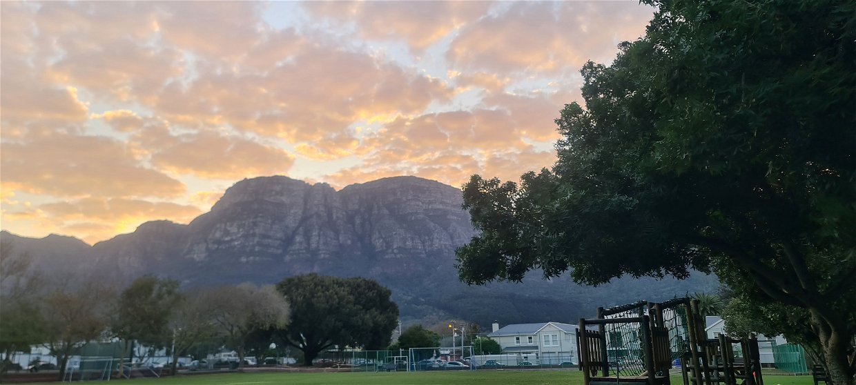Voting With a View of Table Mountain.