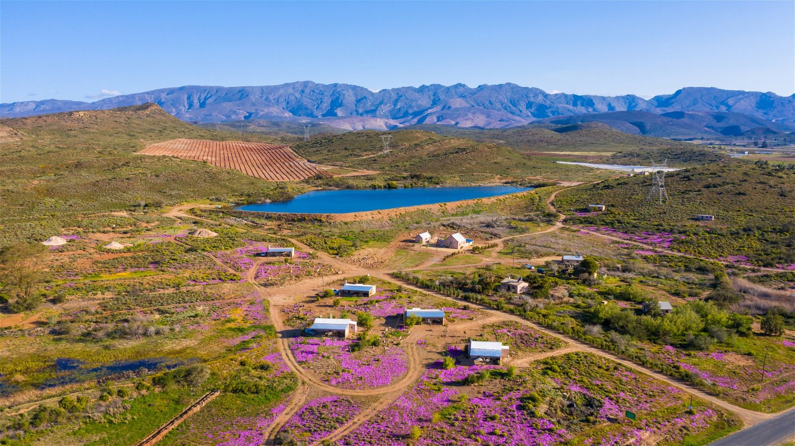 Stone cottage farm cabin South Africa