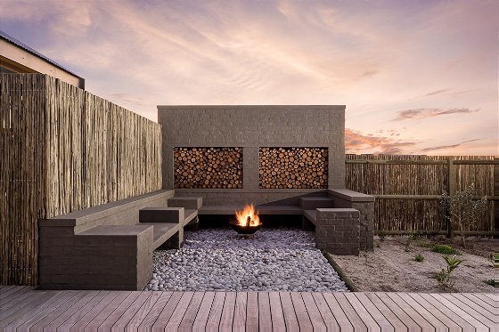 Fire Pit Courtyard
