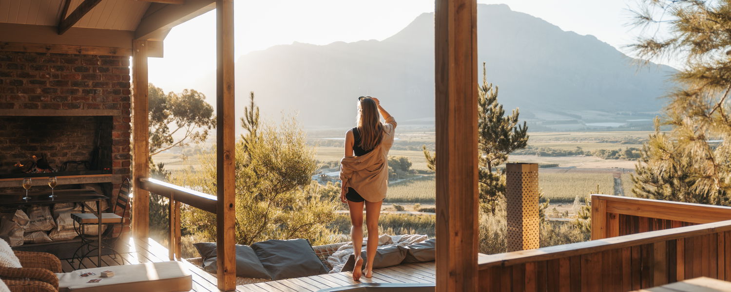 Hot tub accommodation Tulbagh