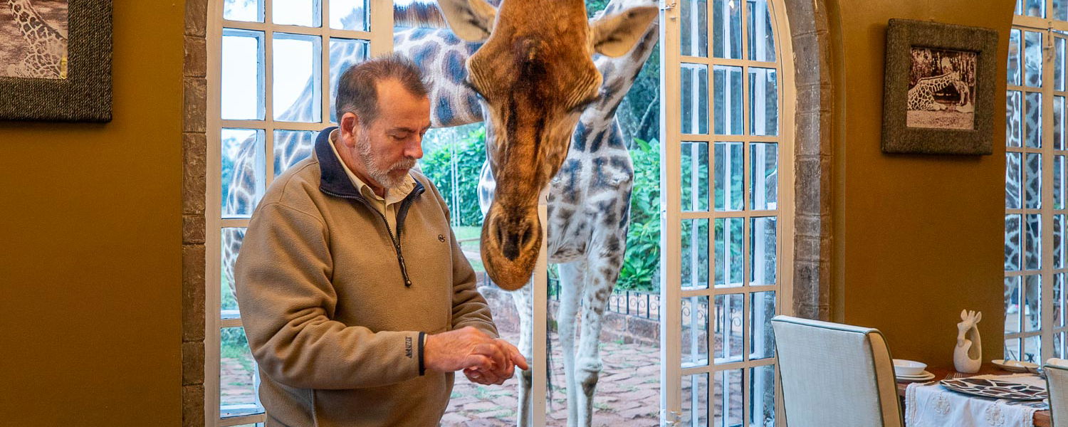 Neville Jones at Giraffe Manor