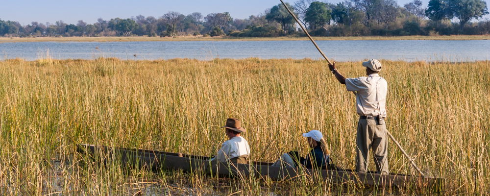 Mokoro in Botswana