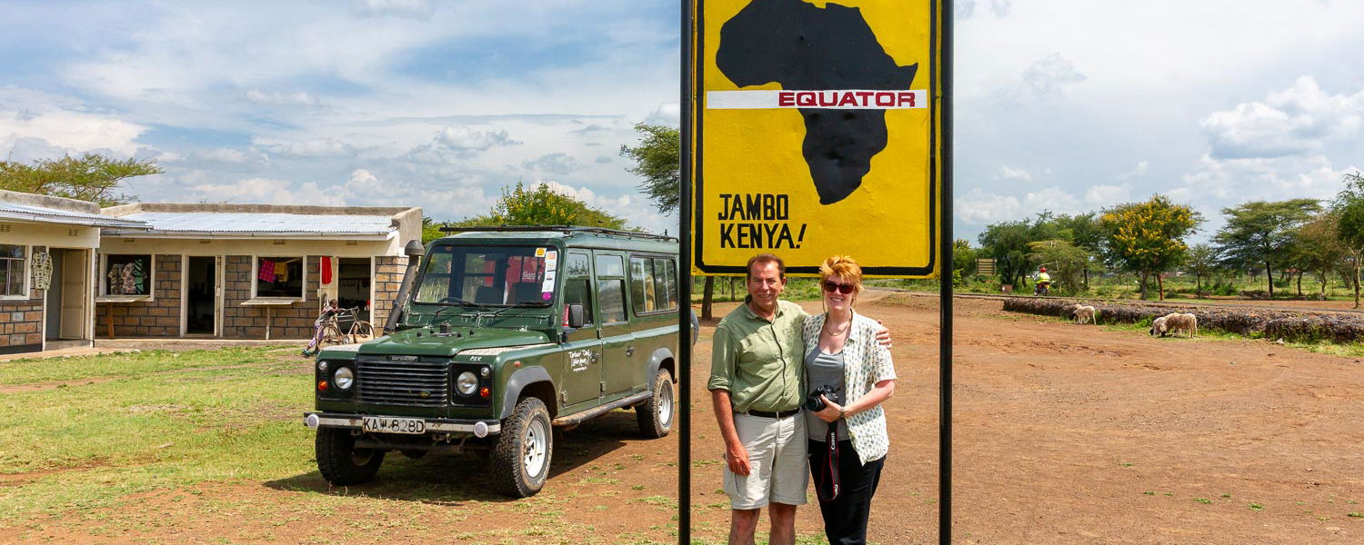 Neville Jones and Evelyn Weskob Crossing the equator