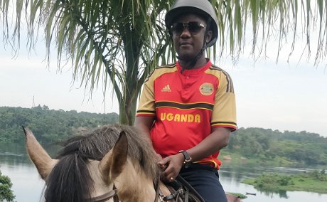 Nile horse riding with Mj Safaris Uganda