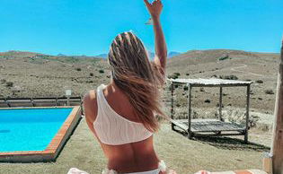 Pool with a view Hartenbos Game Lodge Pool with a view Hartenbos Game Lodge