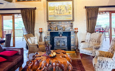 Dining at Hartenbos Private Game Lodge