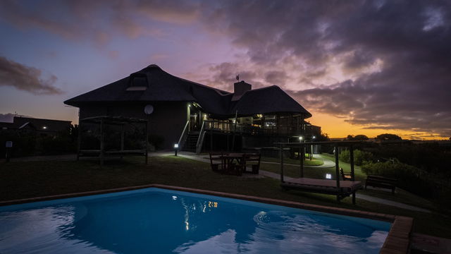 Day ending at Hartenbos Game Lodge