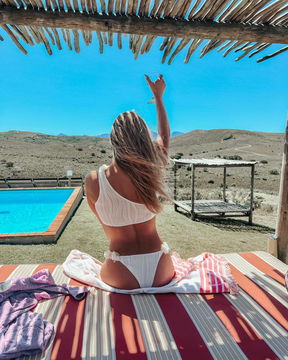 Pool time at Hartenbos Game Lodge