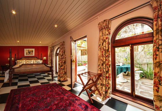 Dog friendly rooms at the Karoo Art Hotel 