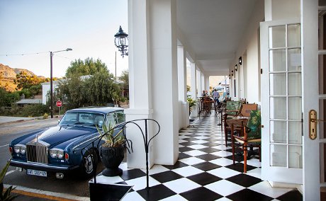 Rolls Royce at the Karoo Art Hotel