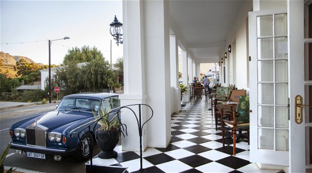 Rolls Royce at the Karoo Art Hotel