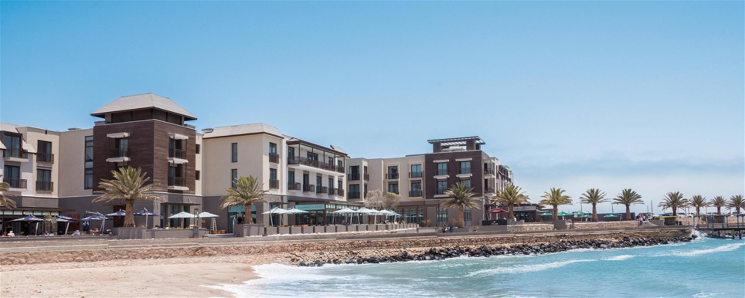 Strand Hotel Swakopmund Exterior Beachside Oceanview Seafacing 