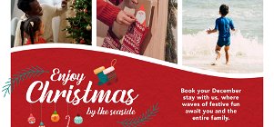 Book your stay for the entire family and make this festive season a jolly Christmas by the seaside.