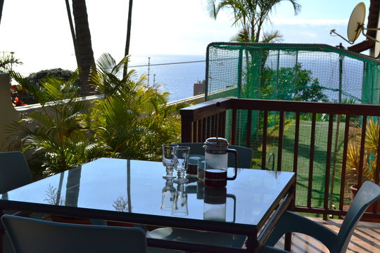 Patio with Sea Views