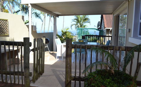 Private Patio Entrance