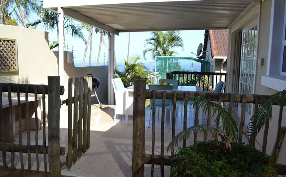 Private Patio Entrance