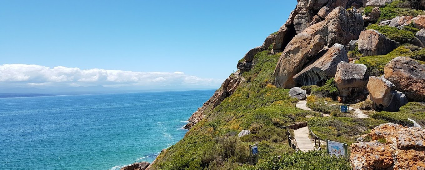 Hiking at Robberg Nature Reserve - a world Heritage site