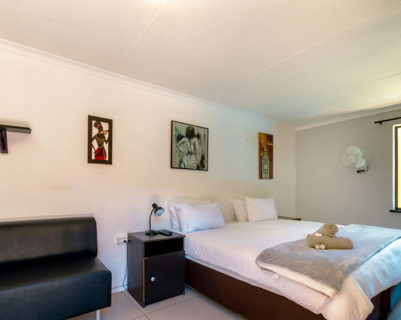 Ensuite room in our guesthouse pool view