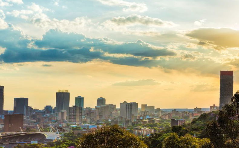 Johannesburg skyline Johannesburg skyline