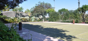 Free tennis for booked in guests
