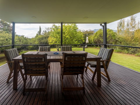 View from deck