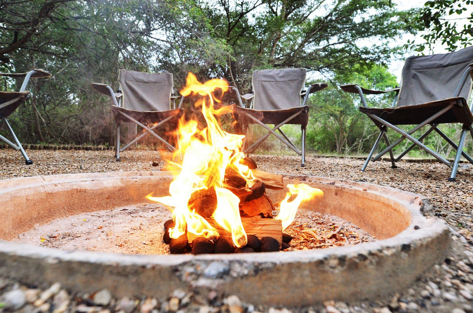 An exclusive-use lodge