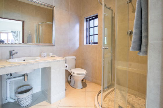 Shower in the family room