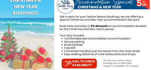Christmas and New Year Bookings