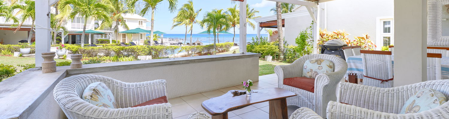 Sea view patio