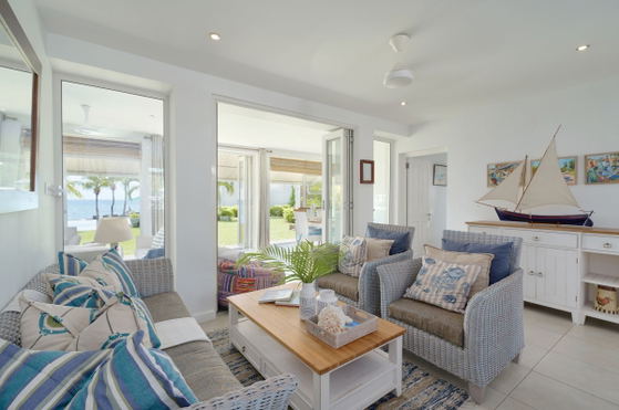 Lounge with dinning room access and views