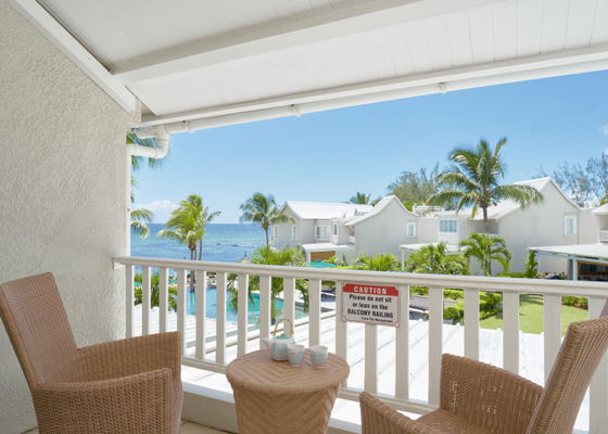 View from the balcony off the bedroom upstairs