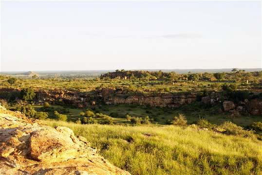 Scenery of Mashatu Game Reserve.