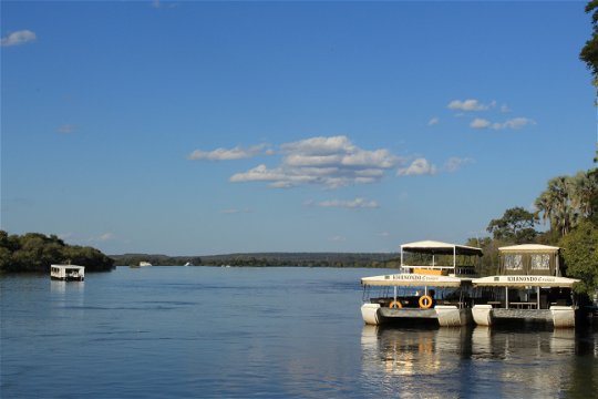 Zambezi river boat cruises.