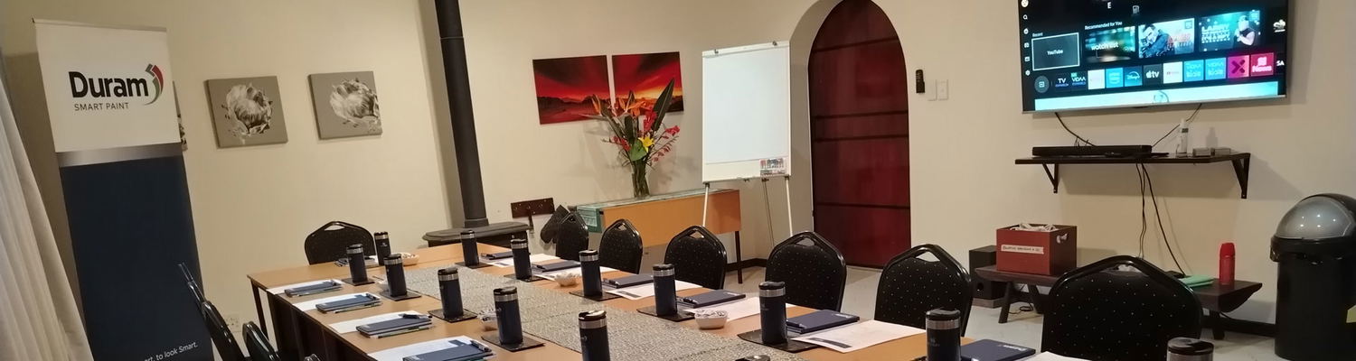 Conference Venue close to Lanseria Airport in the countryside.