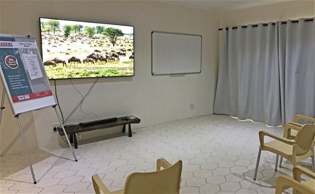 #Conference Room to be completed on 21 March 2024, for brain storming, business meetings.  Situated next to Lanseria Airport in the peaceful countryside of Lanseria.  Catered or self-catering accommodation is available.untry escape  #accommodation  #Bed and breakfast #romantic getaway #paintball #bachelor party #bachelorette party # baby shower #nappy party