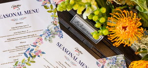 Seasonal Menu