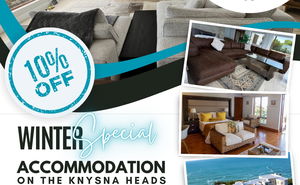 Oyster Festival 10% Discount on all stays during June, July and August.