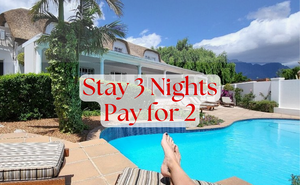 🌿 Stay 3 Nights, Pay for 2 – Escape to Franschhoek! 🌿