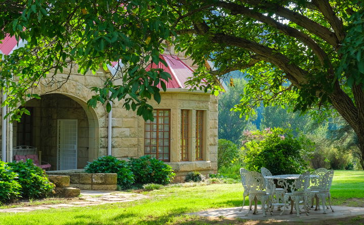 Our sandstone homestead