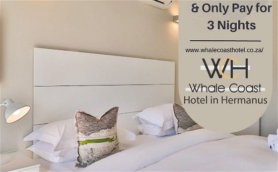 Stay 4 nights, and pay for only 3. Full English breakfast included.